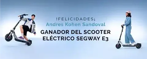 ¡Sorteo de Scooter Eléctrico!